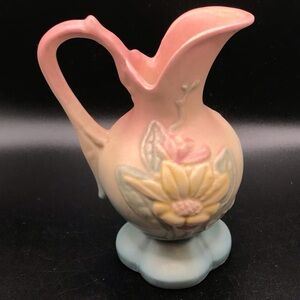 Vintage Hull Magnolia Small Pitcher made in USA. 4 3/4”